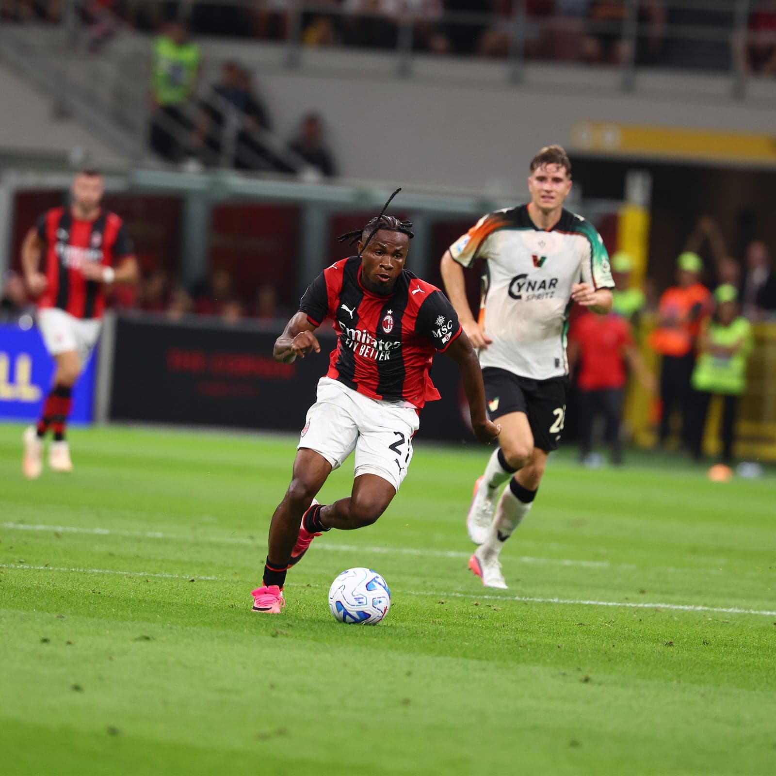 AC MILAN v VENEZIA: ALL THE NUMBERS FROM THE GAME