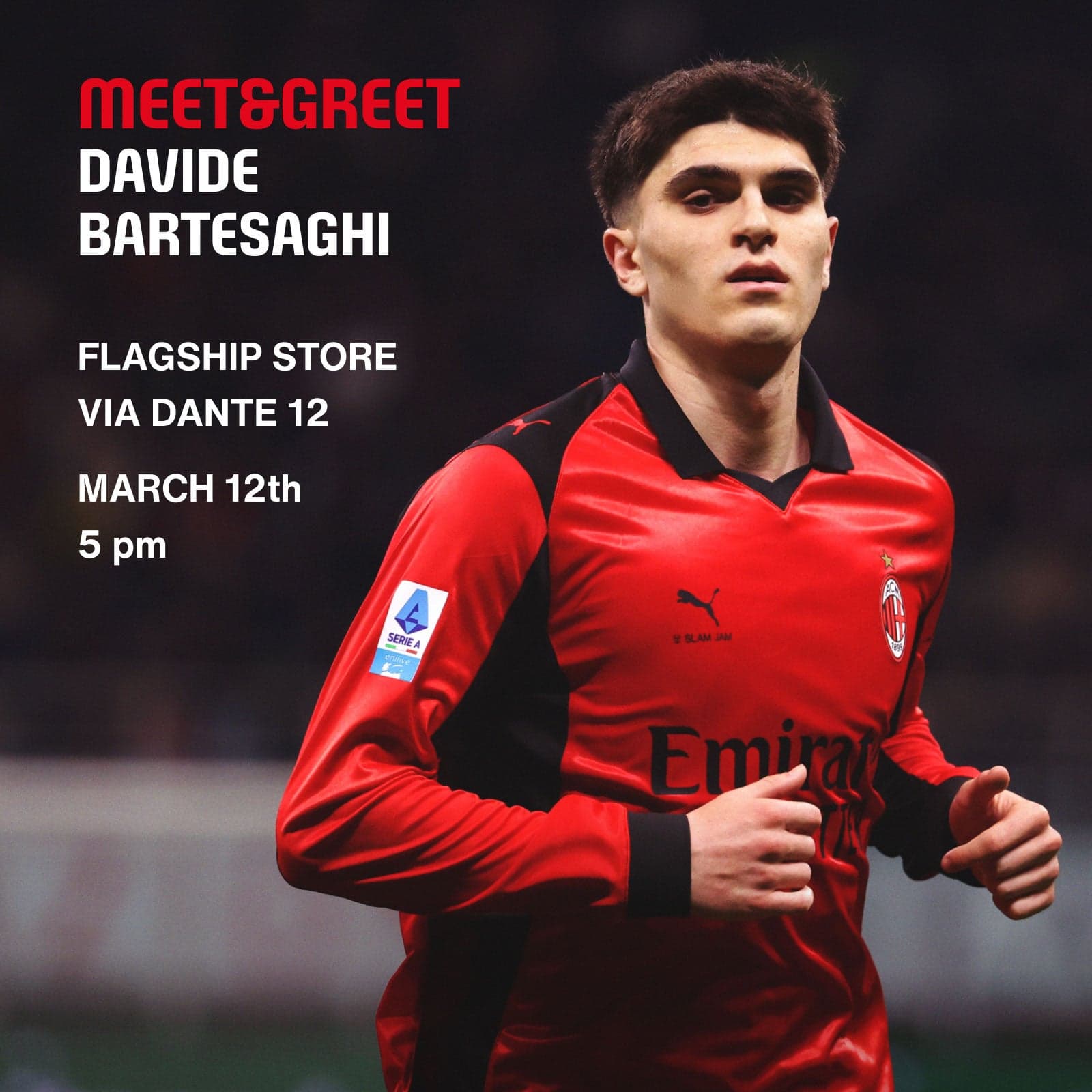BARTESAGHI IS COMING TO THE FLAGSHIP STORE