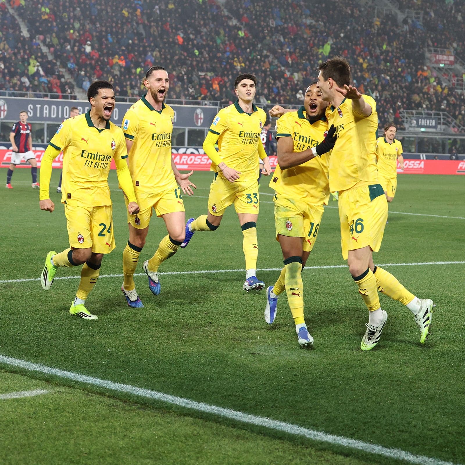 SPLENDIDO MILAN A BOLOGNA: 3-0
