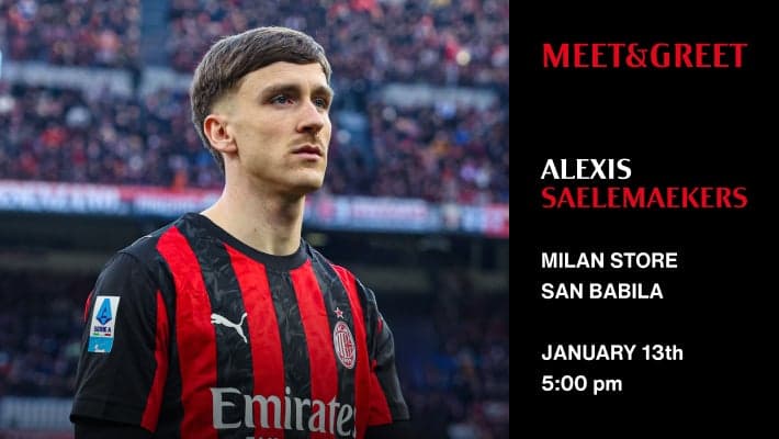 ALEXIS SAELEMAEKERS TO MEET FANS AT THE MILAN STORE SAN BABILA