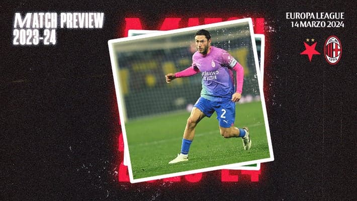 SLAVIA PRAGA-MILAN: MATCH PREVIEW