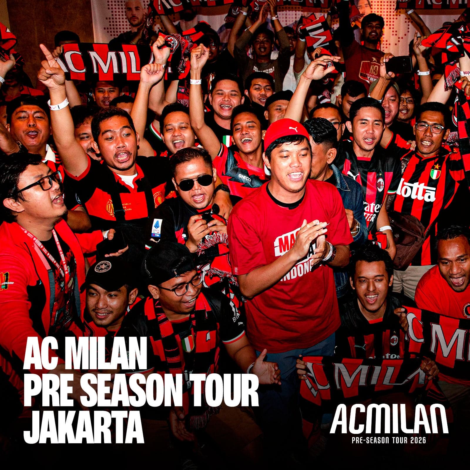 IL PRE-SEASON TOUR 2026 DI AC MILAN FA TAPPA IN INDONESIA