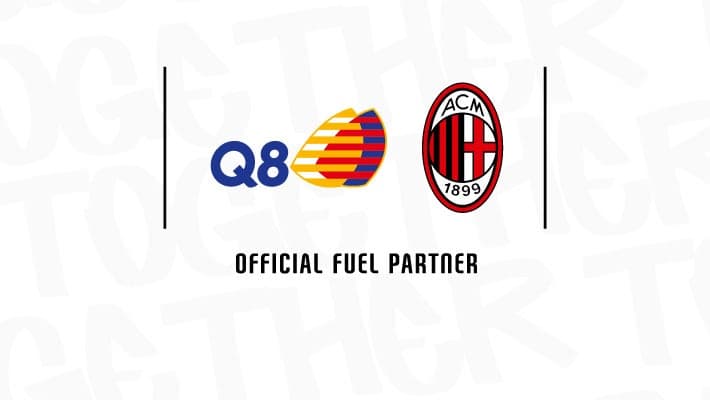 AC MILAN E Q8 ANNUNCIANO LA NASCITA DI UNA NUOVA PARTNERSHIP