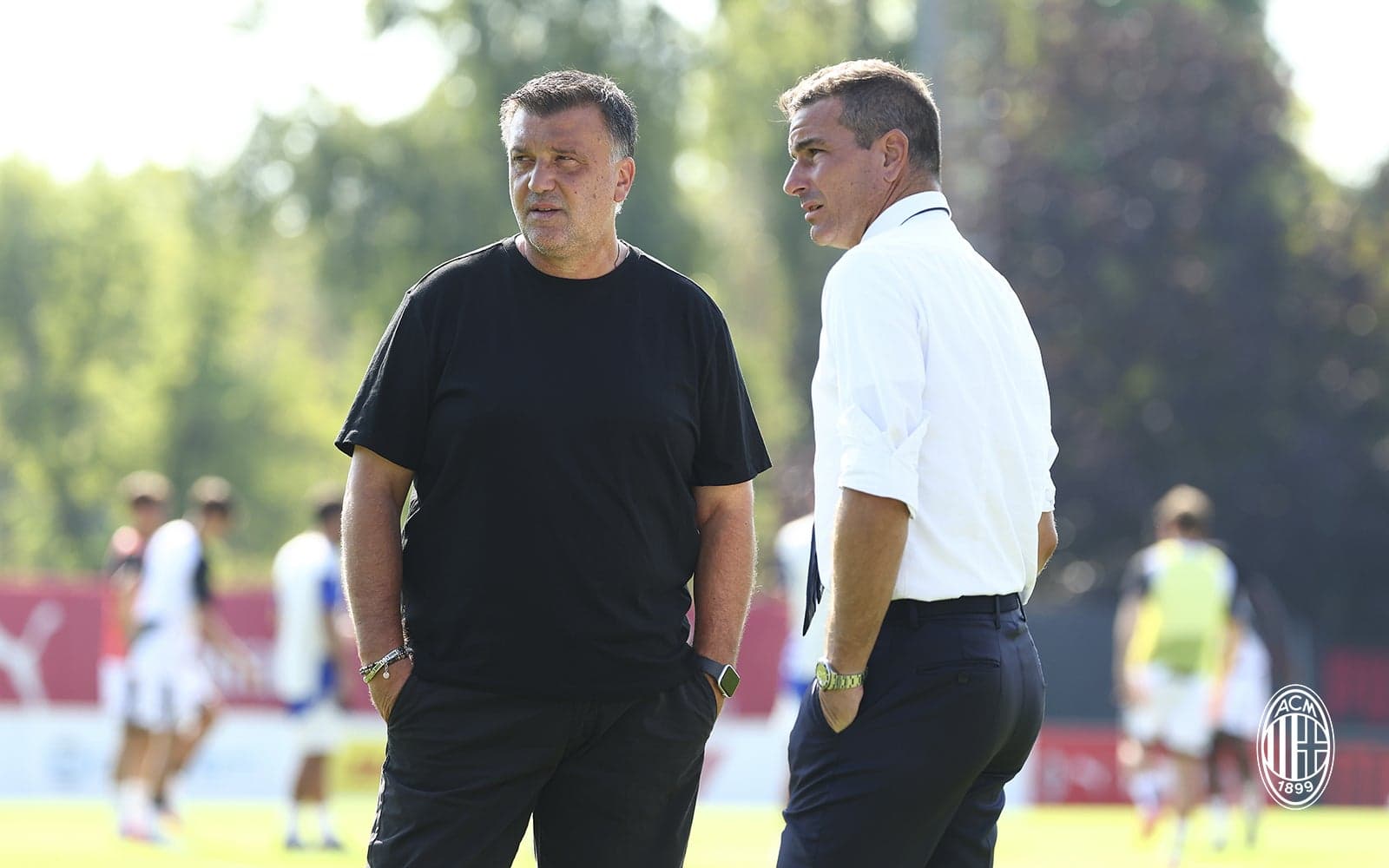 Coach Renna during AC Milan 2-0 Juventus, Primavera 1 2026/27