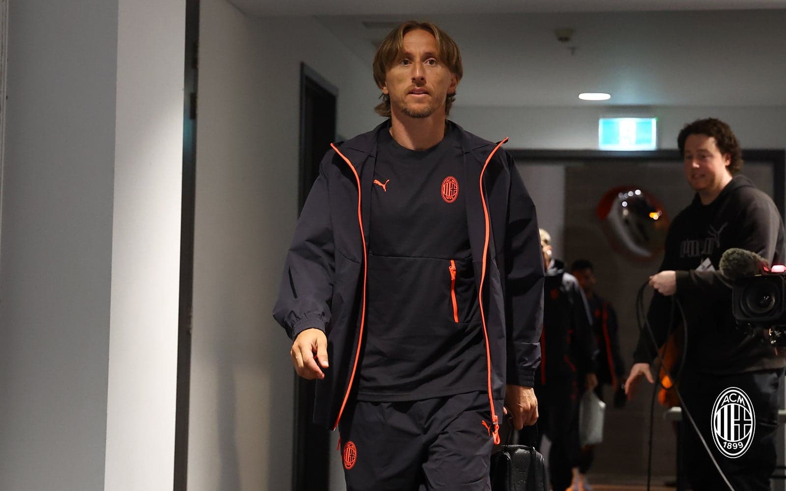 Luka Modrić prima di Milan-Inter a Perth