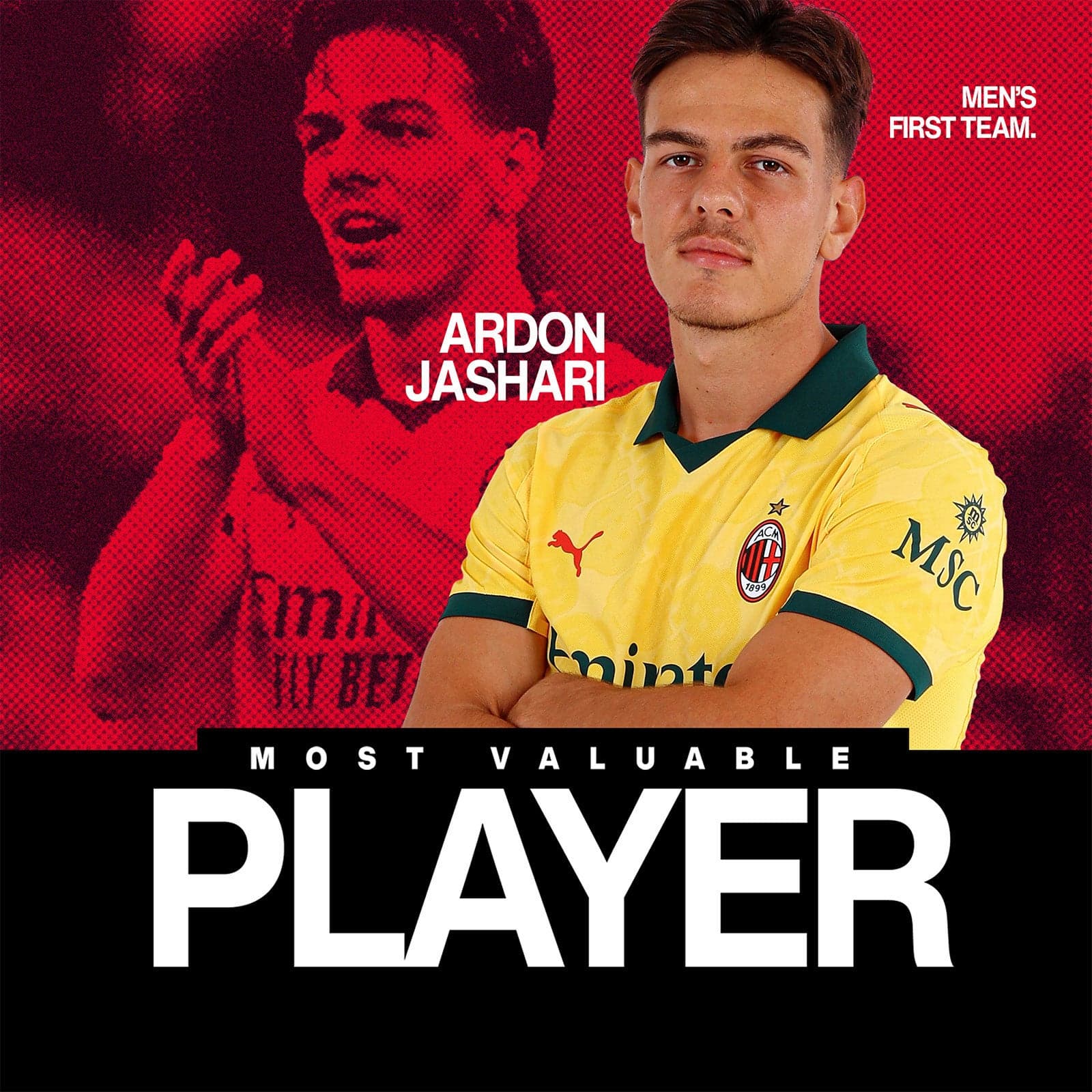 JASHARI MVP DI MILAN-COMO