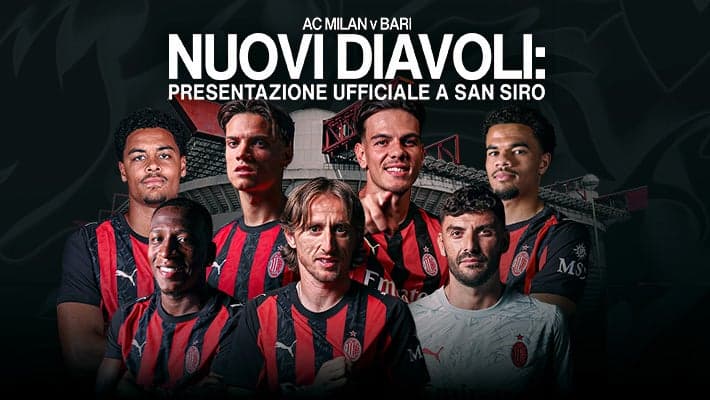 MILAN-BARI, PRE-PARTITA SPECIALE: MODRIĆ E I NUOVI ACQUISTI SI PRESENTANO A SAN SIRO