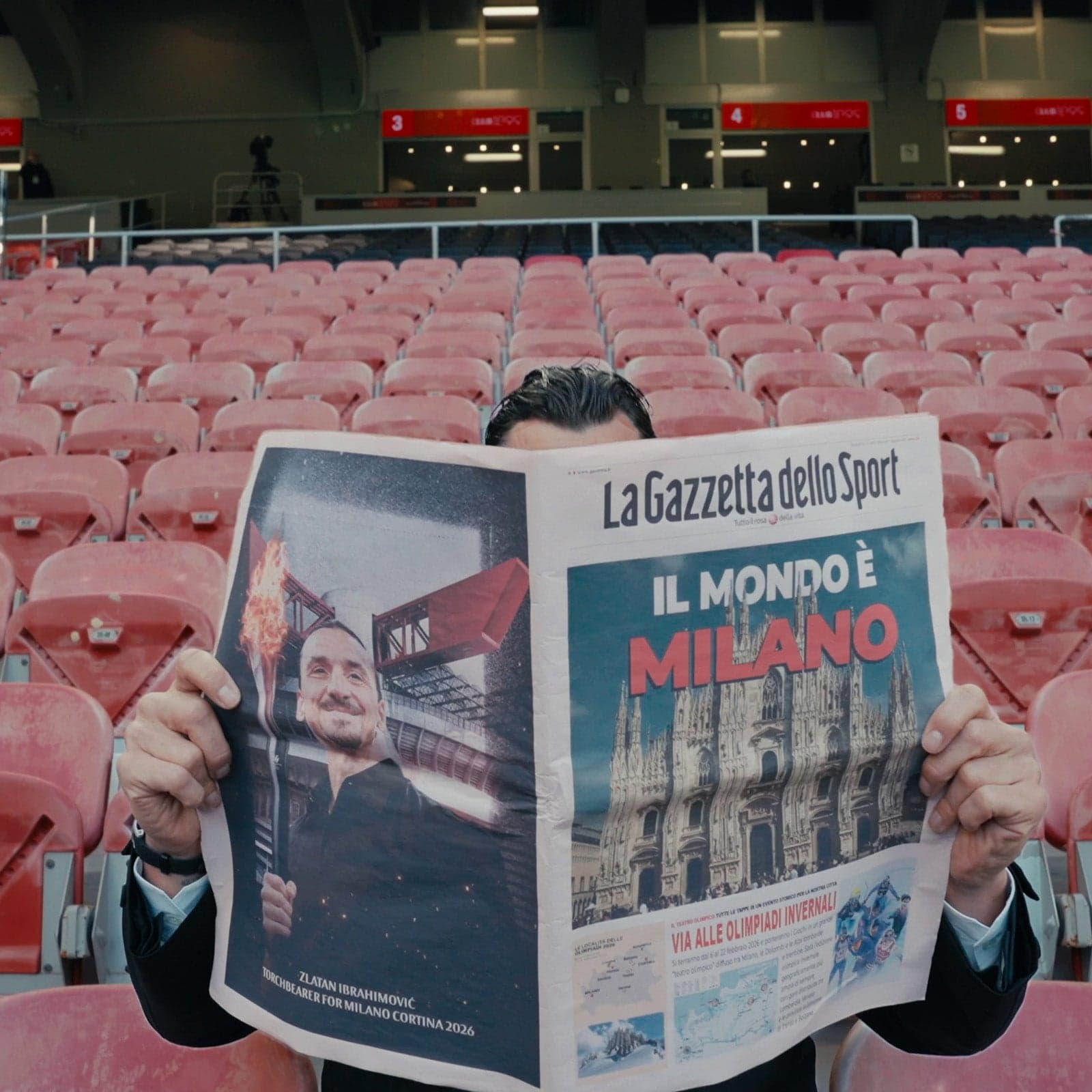 "Welcome to Milan": a greeting for the Milan‑Cortina 2026 Olympic Games
