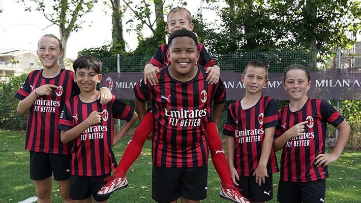 AL VIA IL PRIMO MILAN JUNIOR CAMP IN SUDAFRICA
