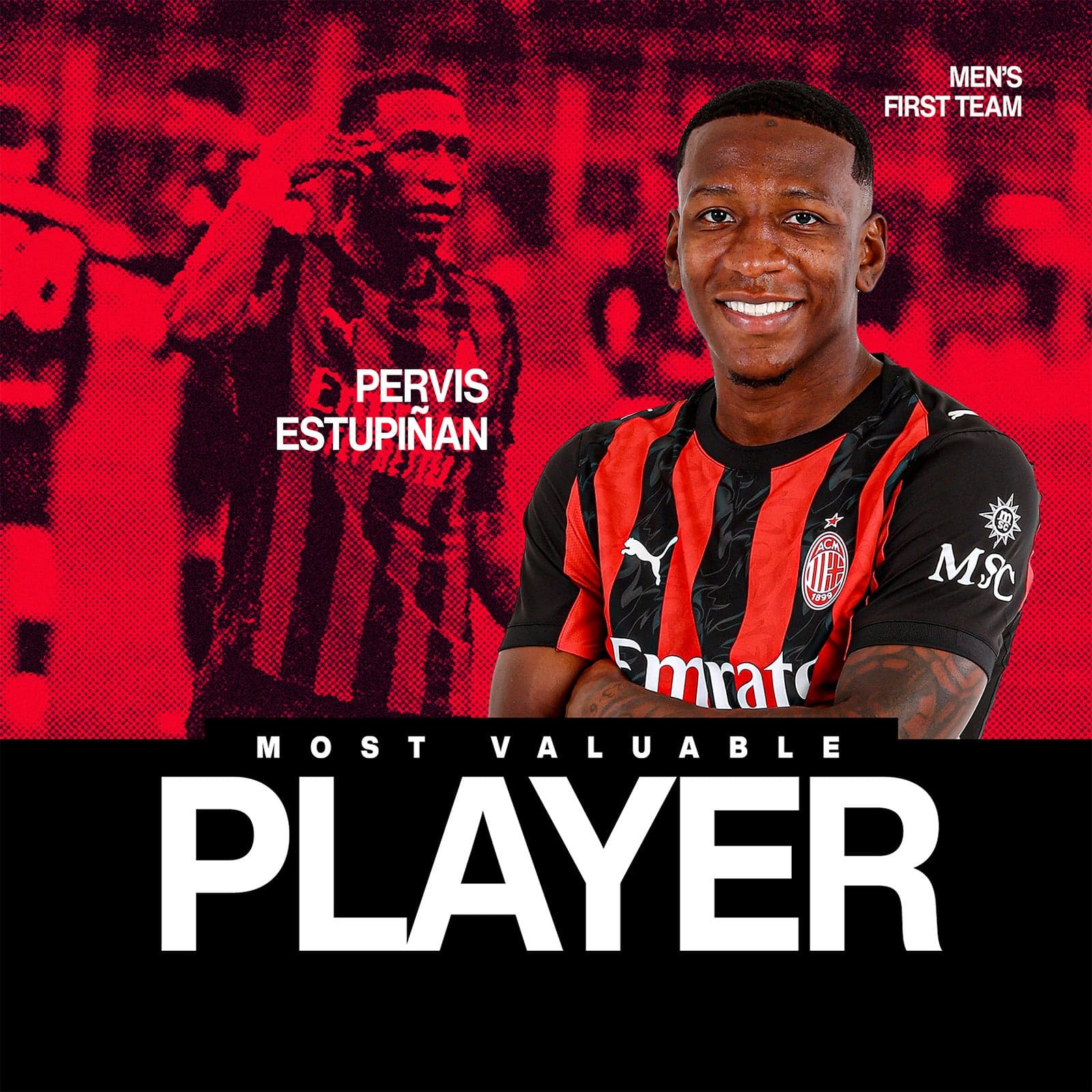 ESTUPIÑAN MVP DI MILAN-INTER