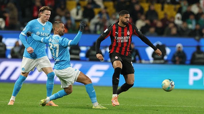 SCONFITTA IN SUPERCOPPA, IN FINALE VA IL NAPOLI