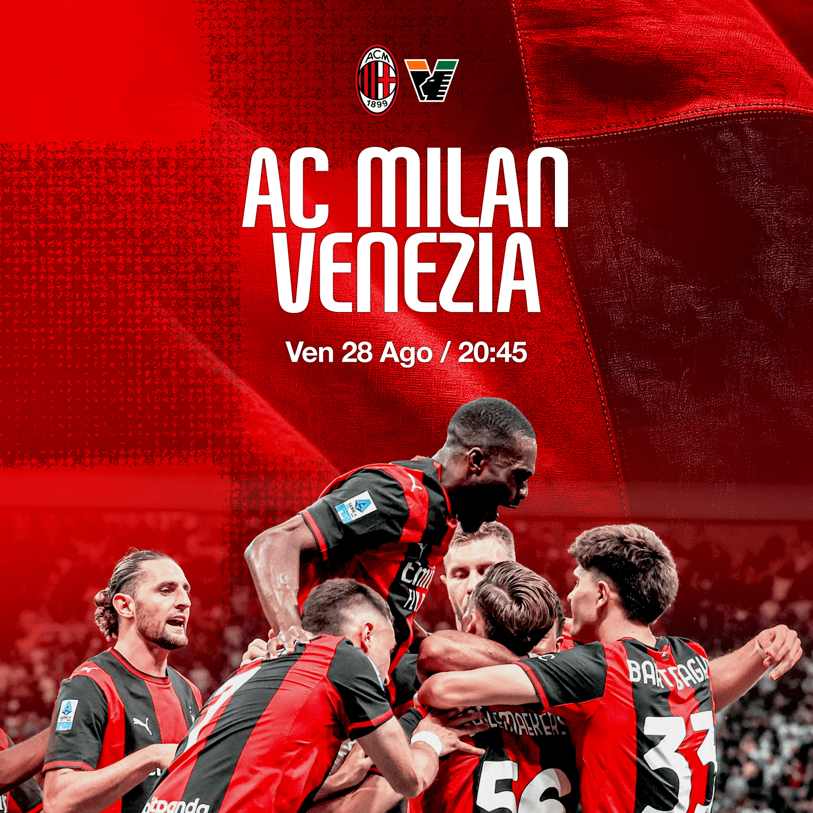 MILAN-VENEZIA: SI TORNA A CASA