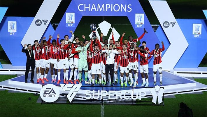 LA SUPERCOPPA ITALIANA È ROSSONERA!
