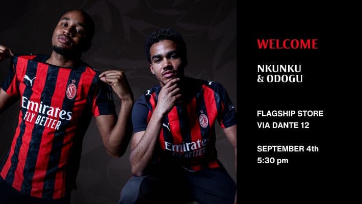 NKUNKU AND ODOGU TO MEET FANS AT THE VIA DANTE FLAGSHIP STORE