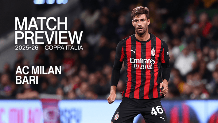 MILAN-BARI: MATCH PREVIEW