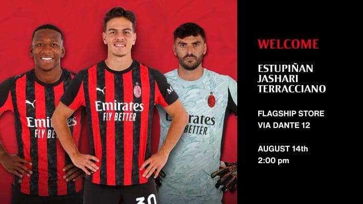 DON'T MISS ESTUPIÑAN, JASHARI AND TERRACCIANO AT THE FLAGSHIP STORE