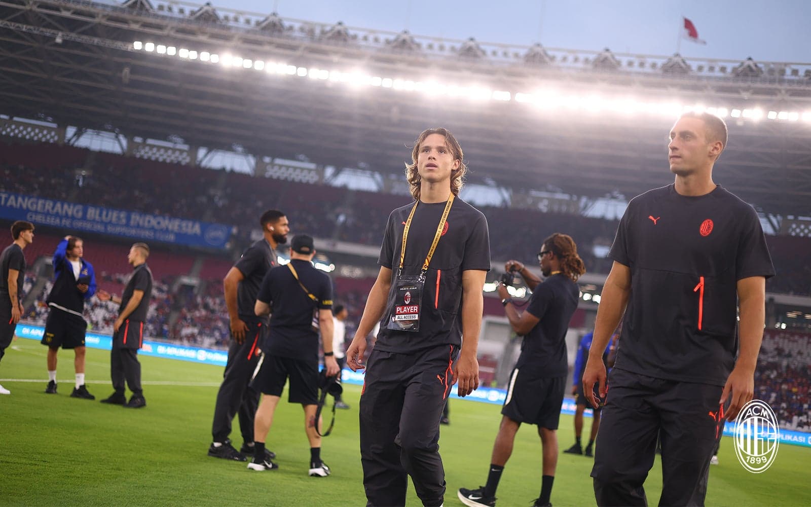 Christian Comotto e Filippo Terracciano in Chelsea-AC Milan, Pre-Season Tour 2026