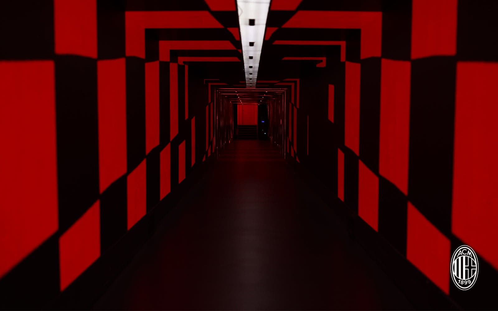San Siro tunnel before AC Milan v Venezia, Serie A 2026/27