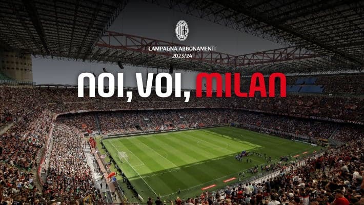 ABBONAMENTI 2023/24, AL VIA LA VENDITA LIBERA