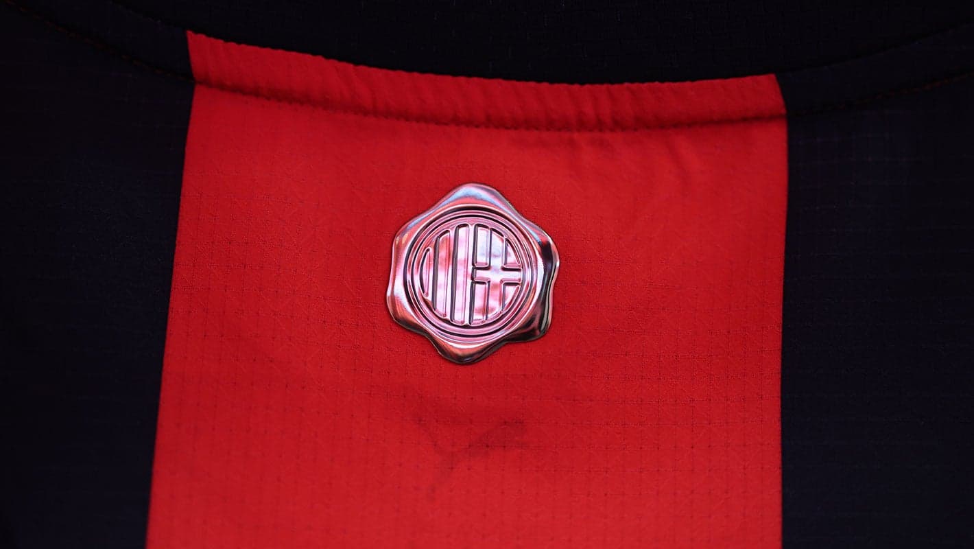 Detail from 2026/2027 AC Milan Home Kit