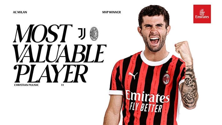 PULISIC MVP DI JUVENTUS-MILAN