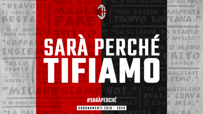 ABBONAMENTI 2019/20: SI PARTE!