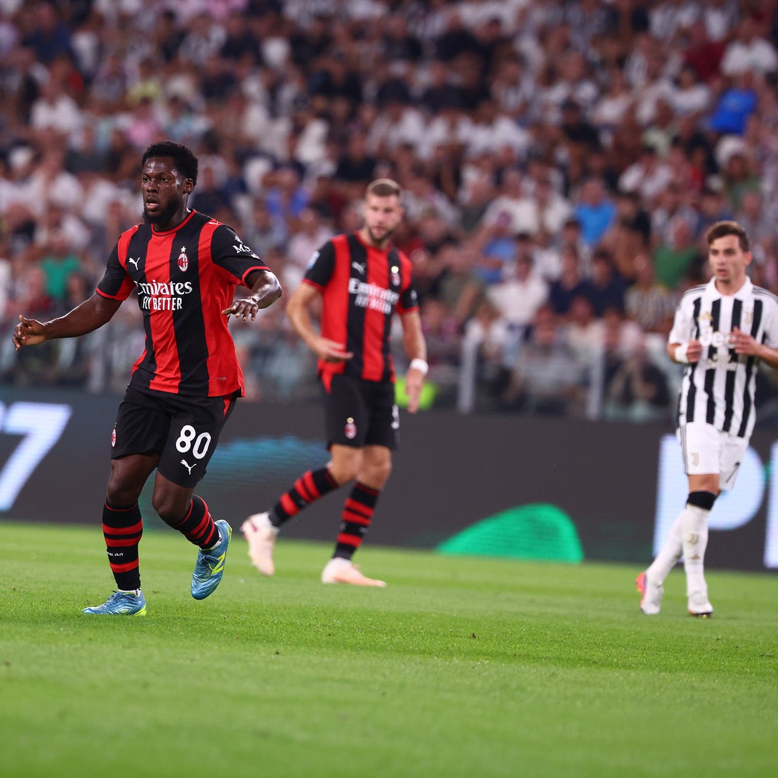 JUVENTUS v AC MILAN: ALL THE NUMBERS FROM THE GAME